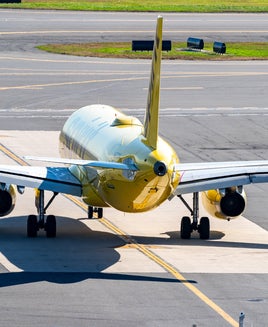 Spirit jet on tarmac