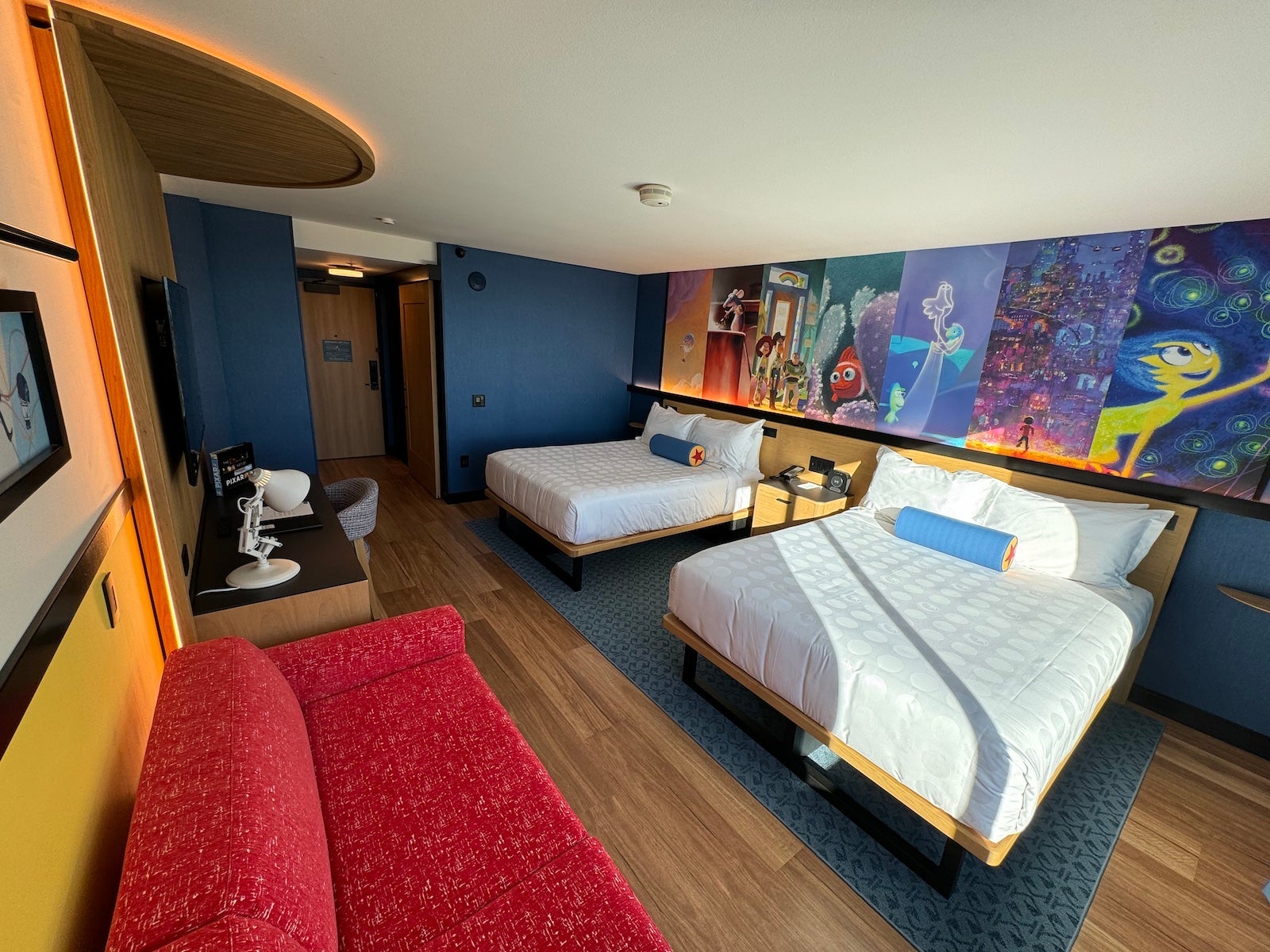 Pixar Place Hotel guest room