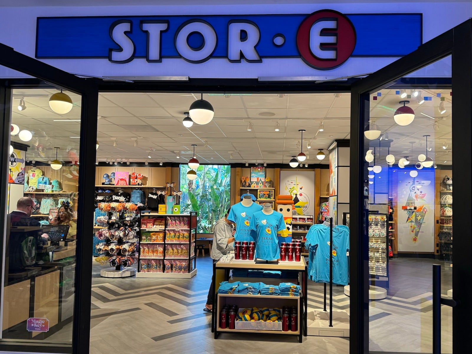 Pixar Place Hotel gift shop