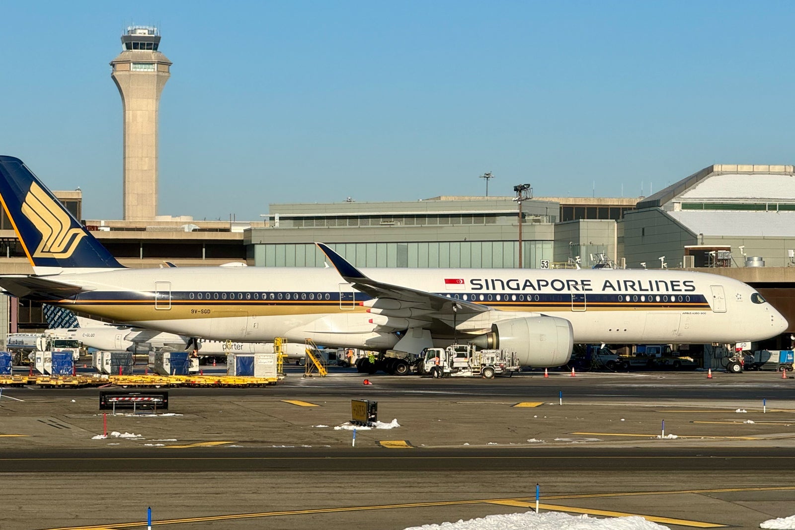 Singapore Airlines plane