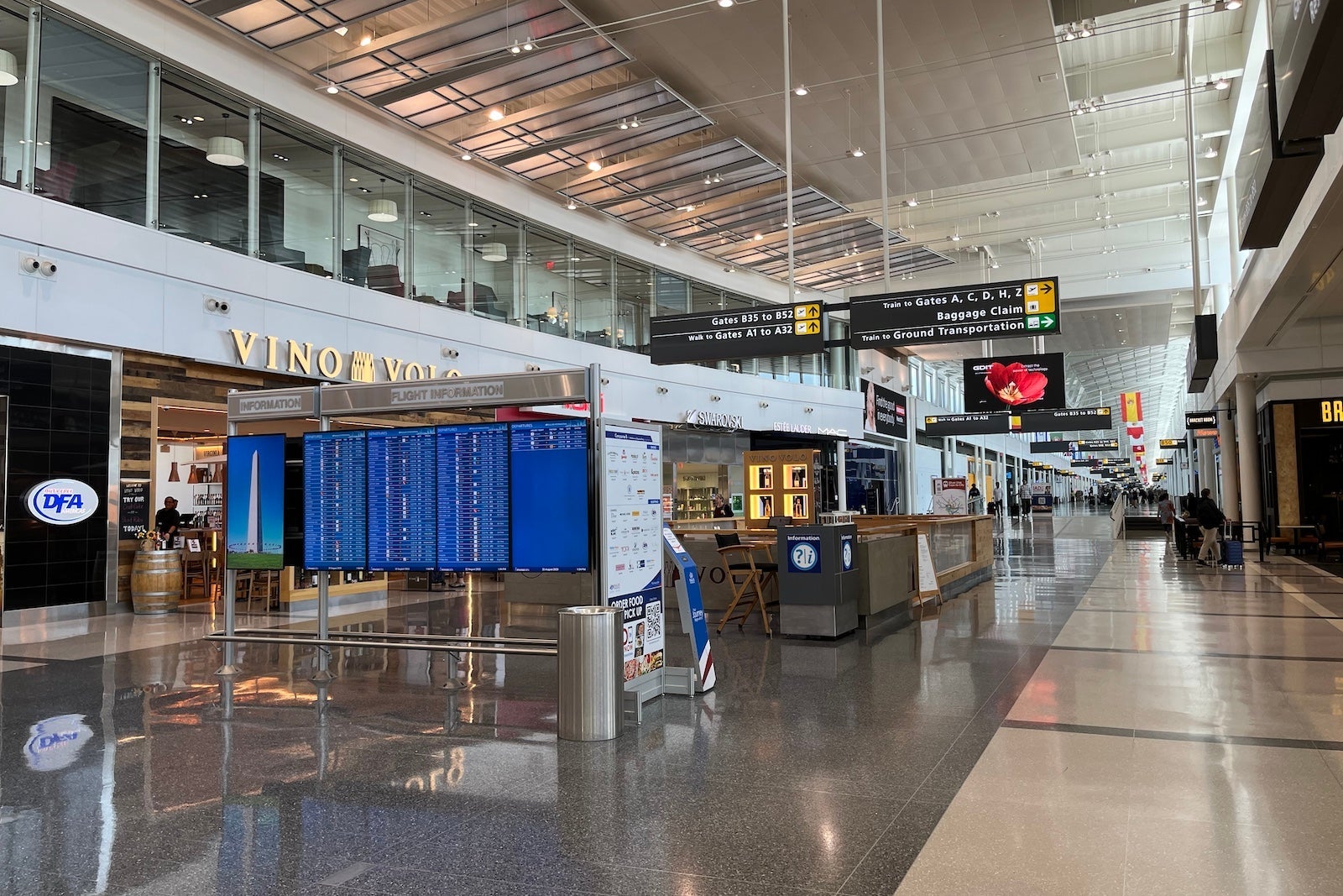 Terminal B at IAD
