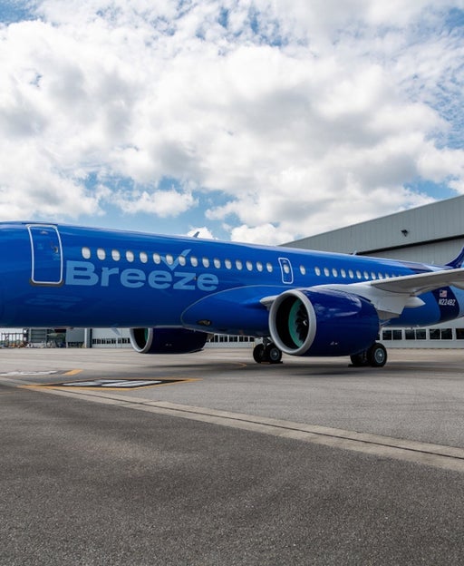 Breeze adds 2 new cities, 7 new routes; intro fares from $39 one-way