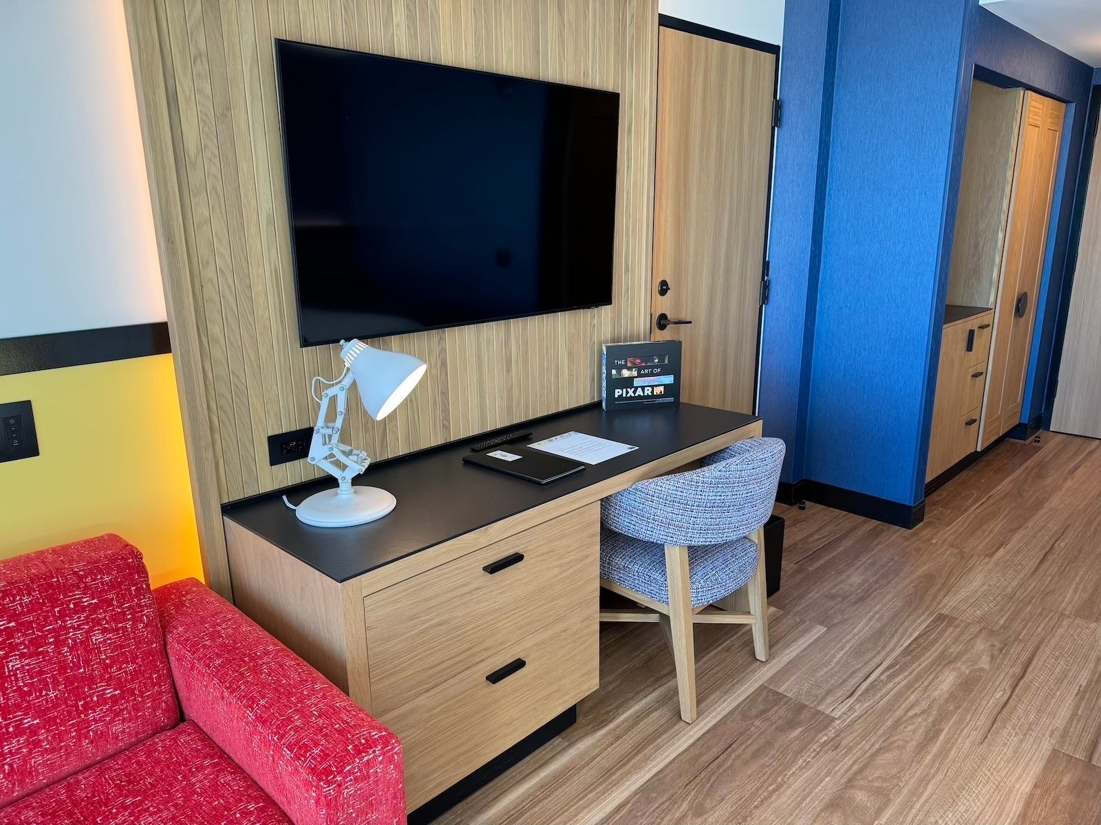 Pixar Place Hotel guest room