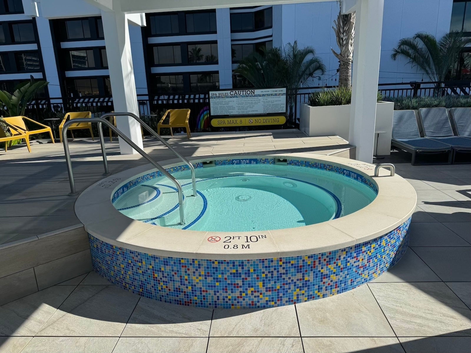 Pixar Place Hotel hot tub