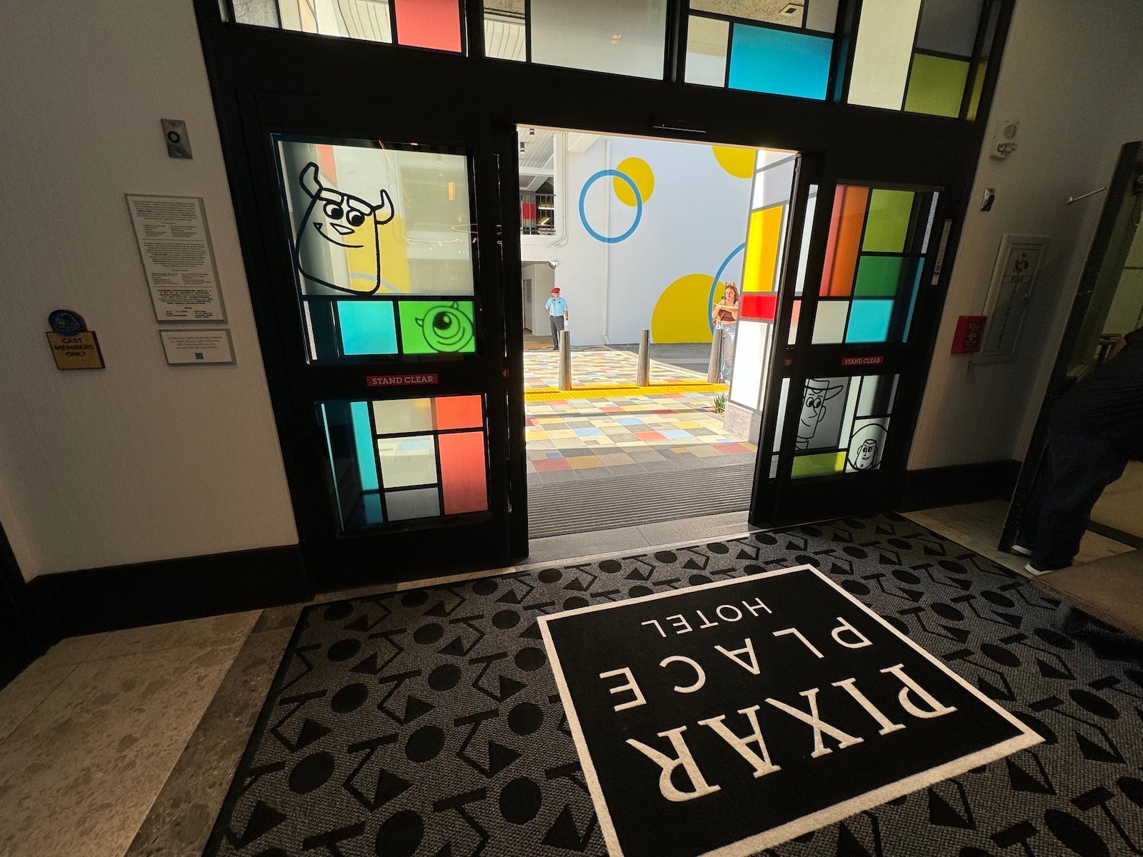 Pixar Place Hotel entrance