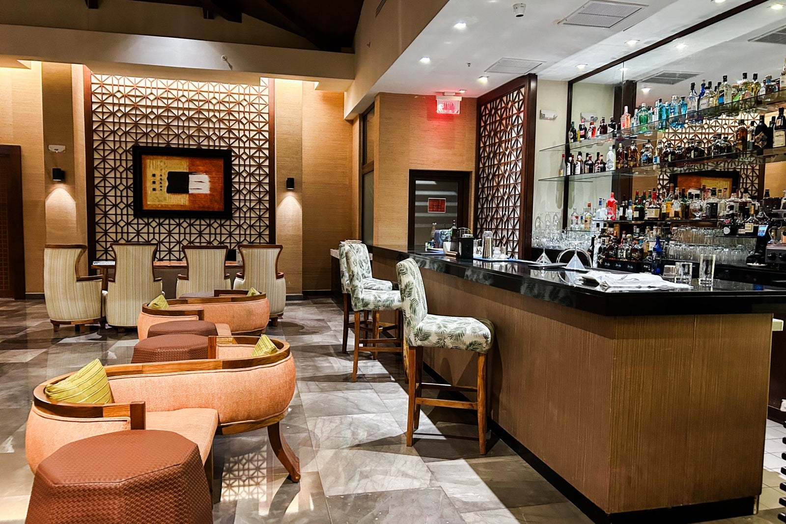 Preferred Club Lounge.