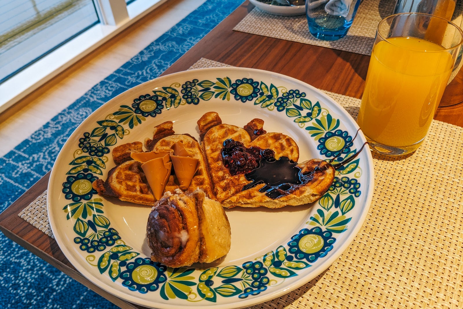 Waffle at Mamsen's.