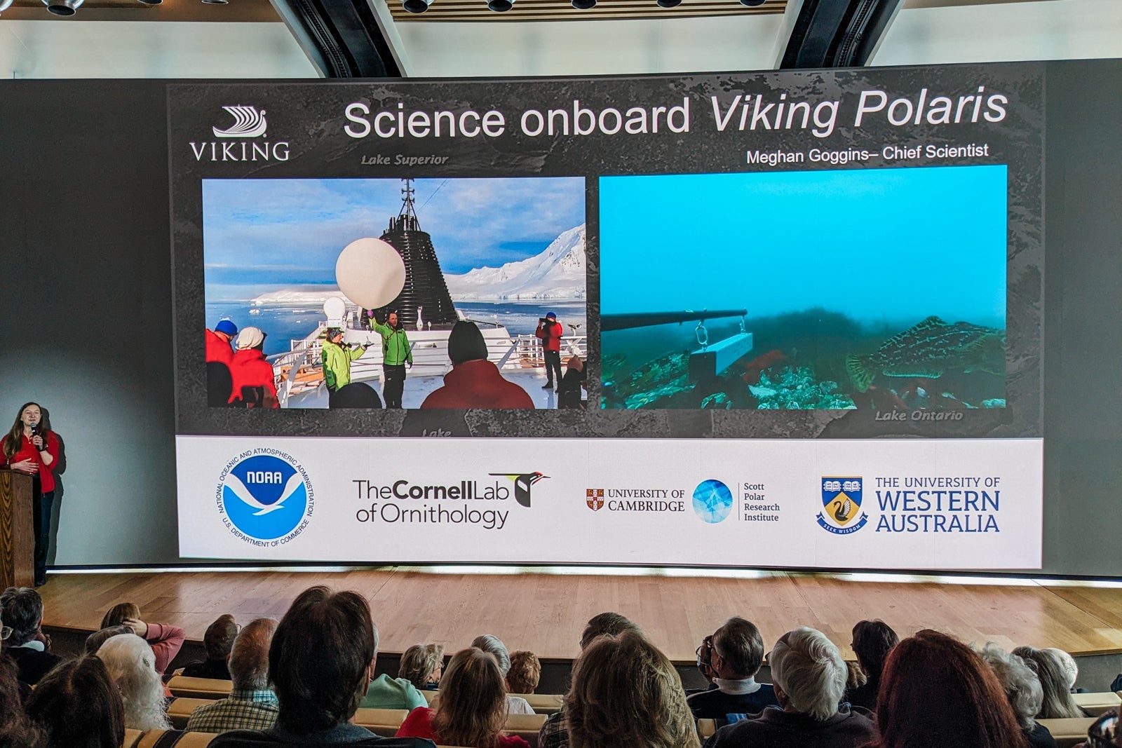 The Aula on Viking Polaris.