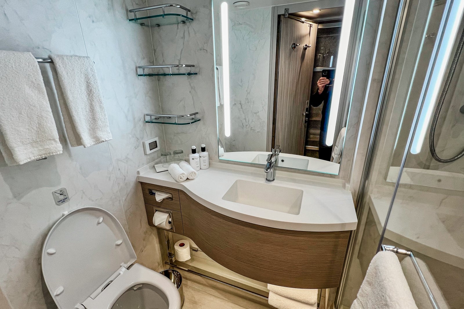 A Deluxe Balcony Stateroom on Sun Princess