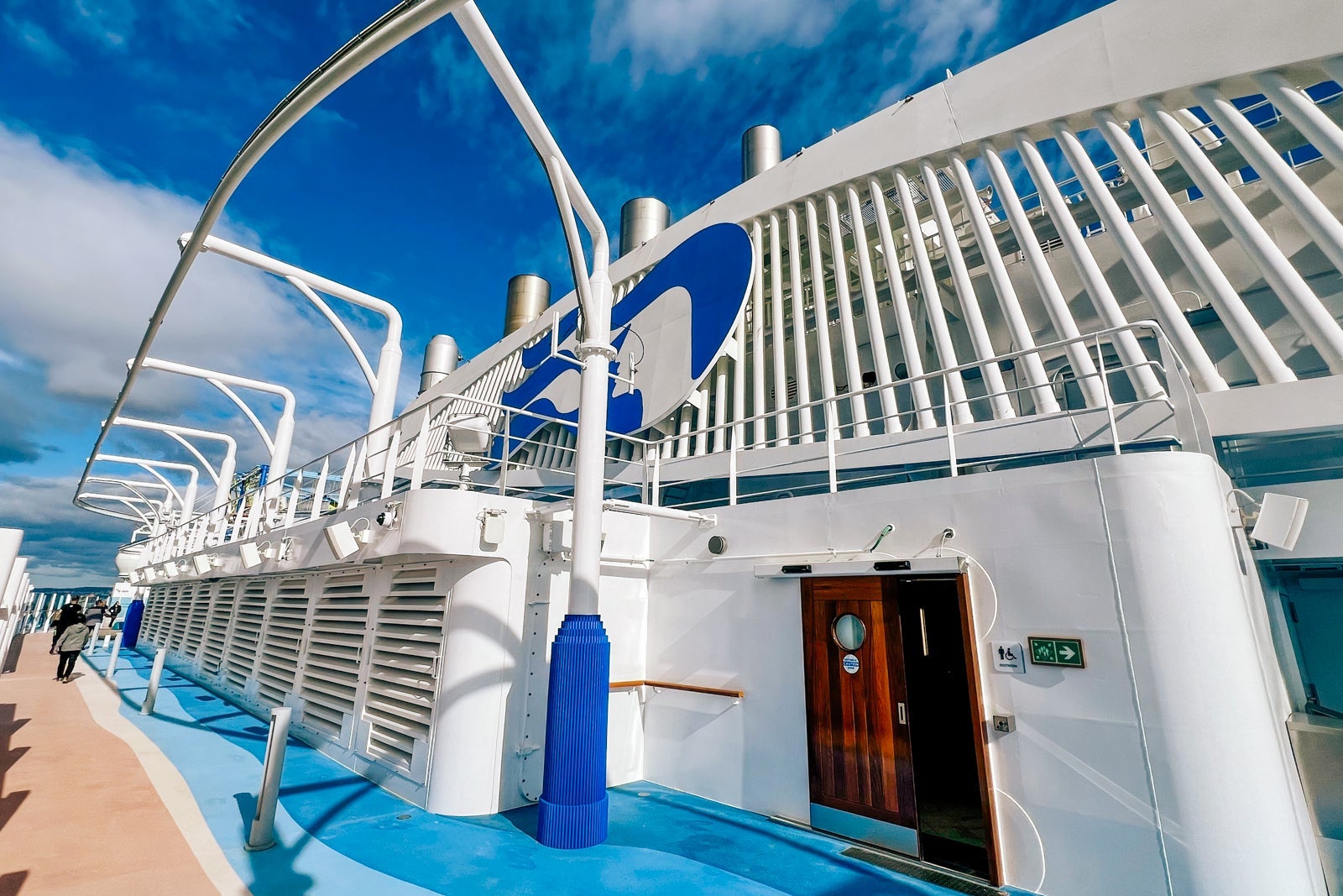 The Park19 play complex on Sun Princess