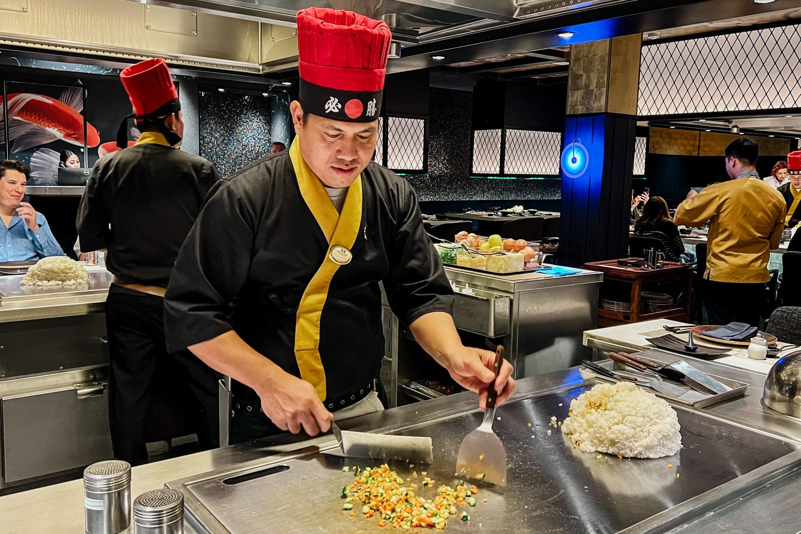Umai Teppanyaki on Sun Princess