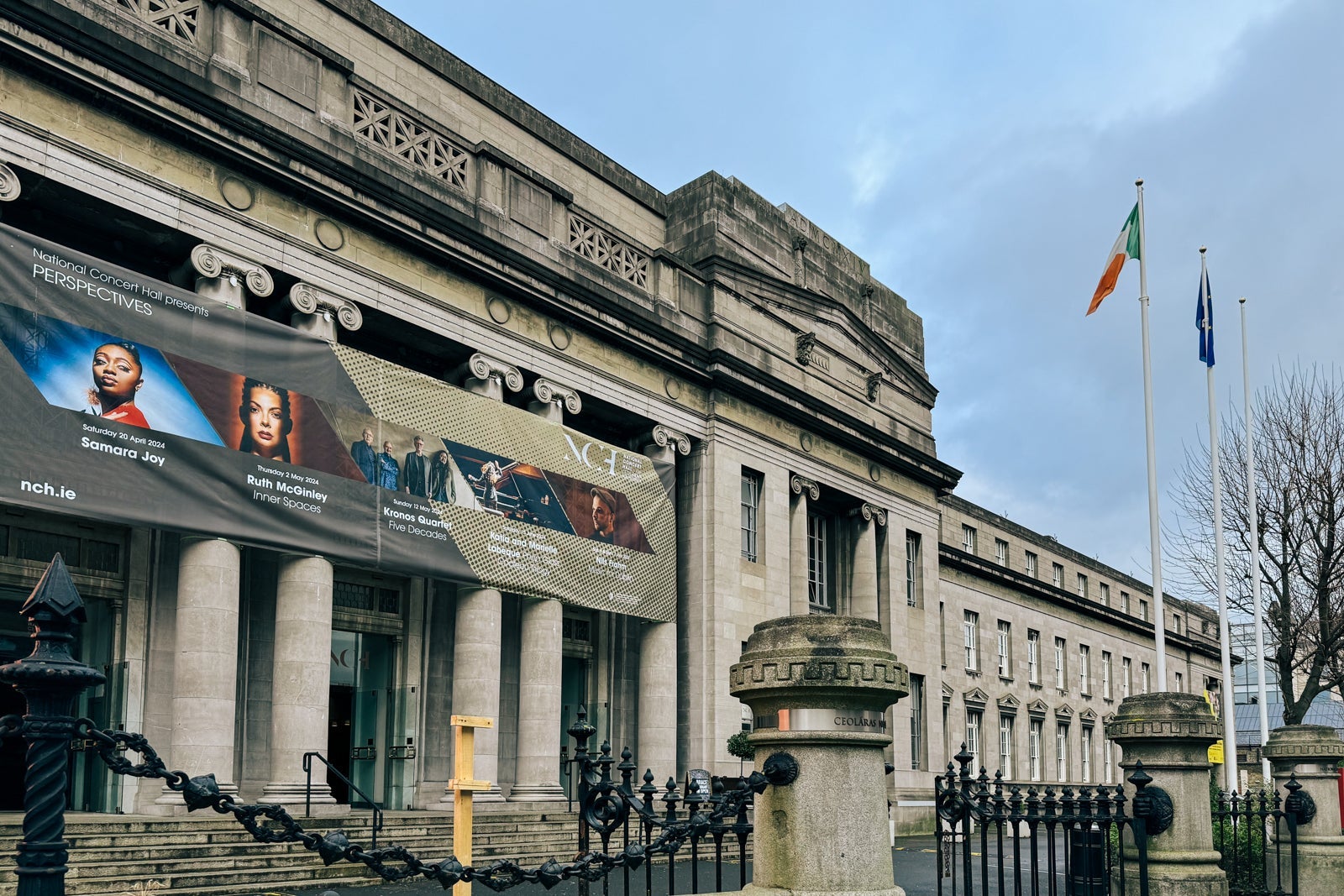 The exterior of Ireland's National Concert Hall