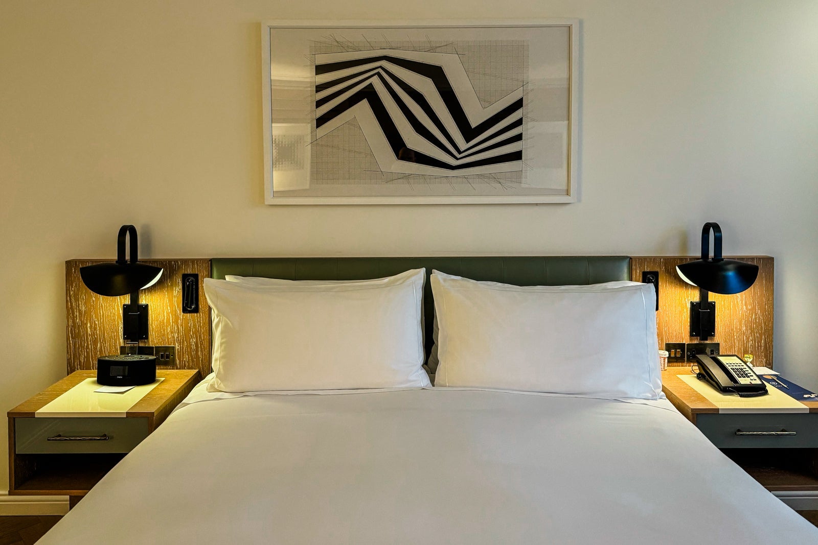 Bed at the Conrad Dublin