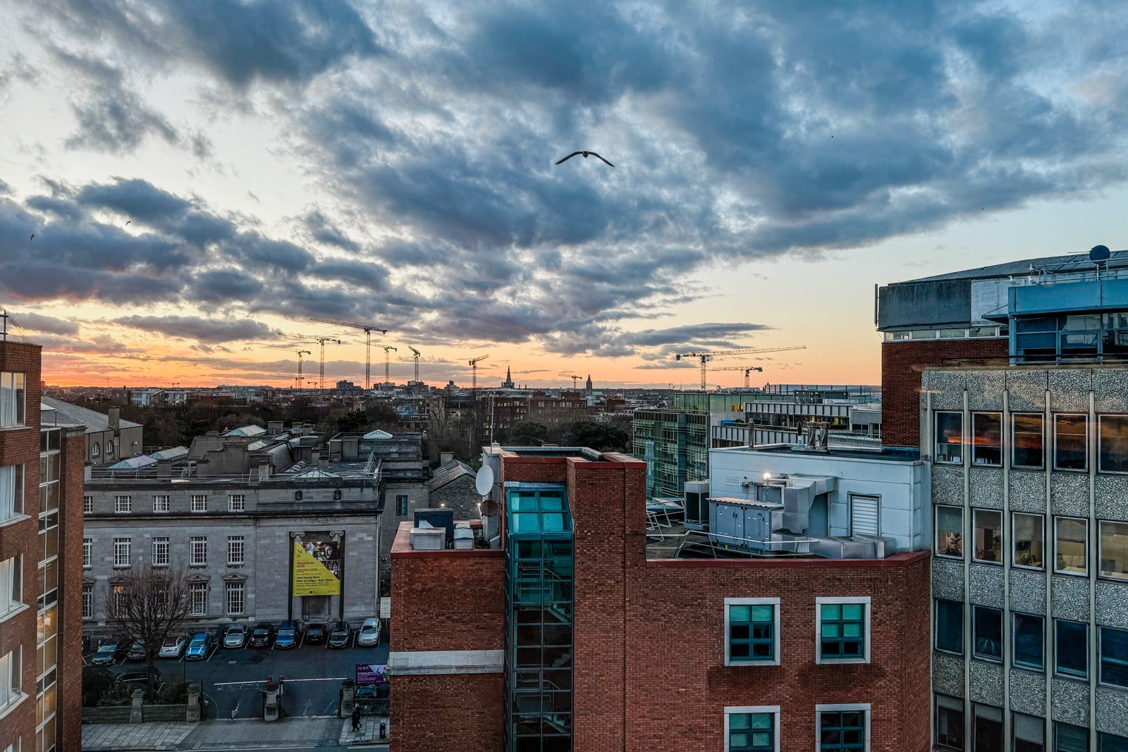 The view from the Conrad Dublin