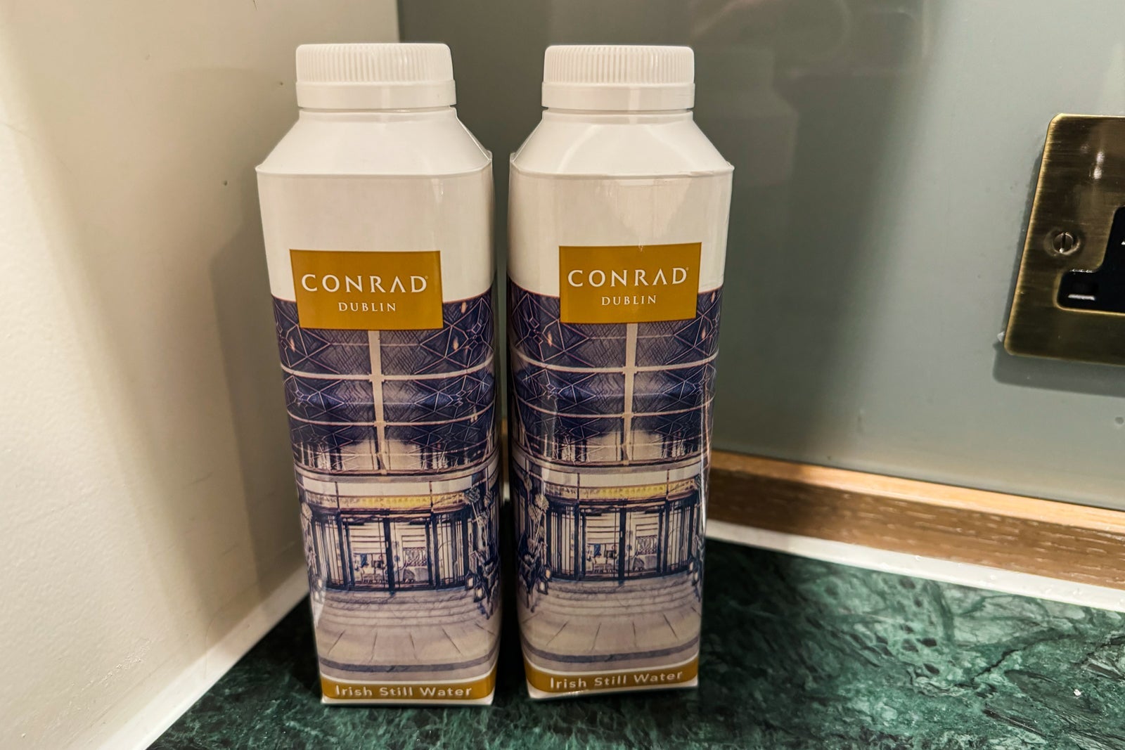 Water at the Conrad Dublin