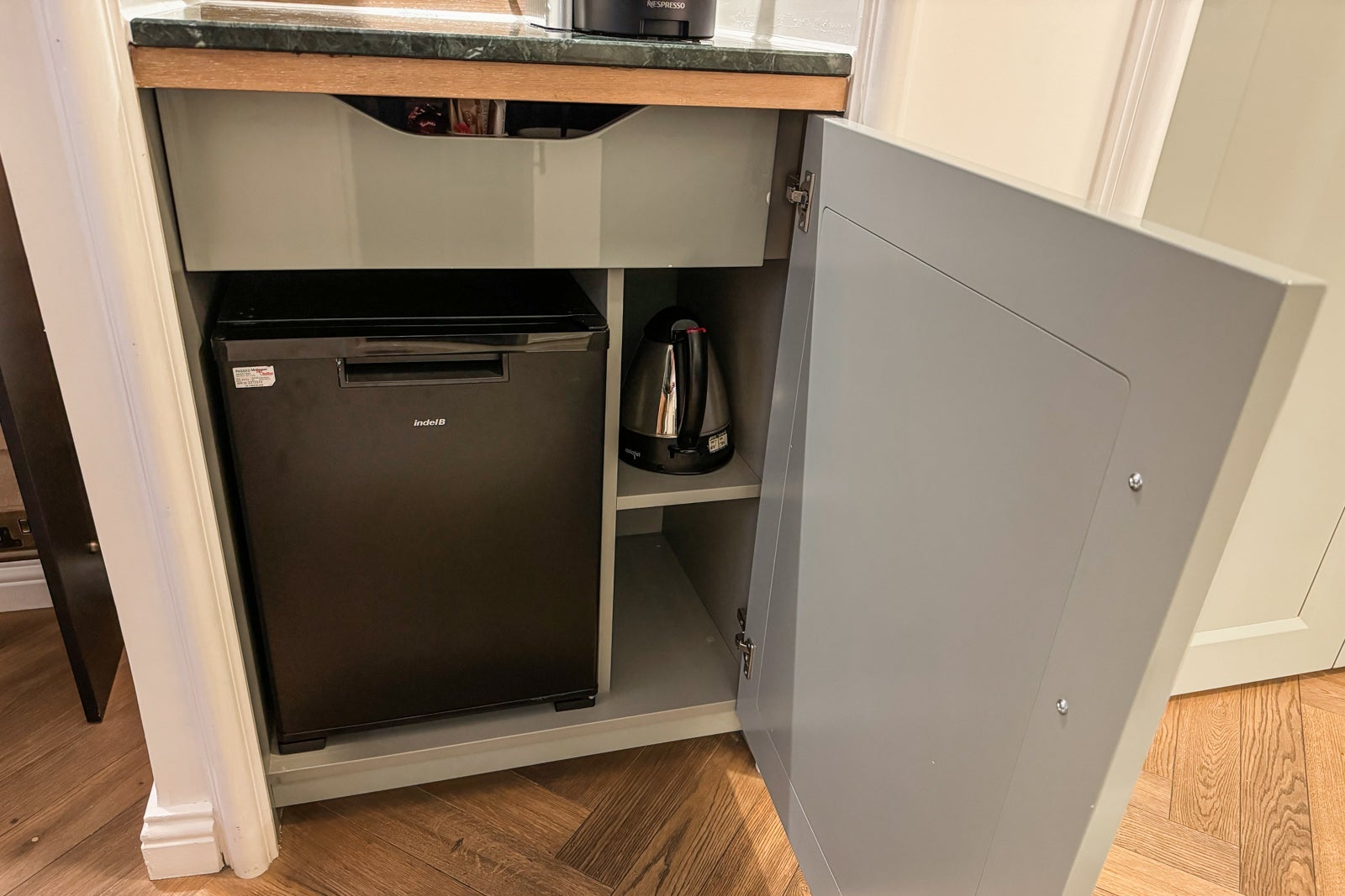 Mini-fridge at the Conrad Dublin