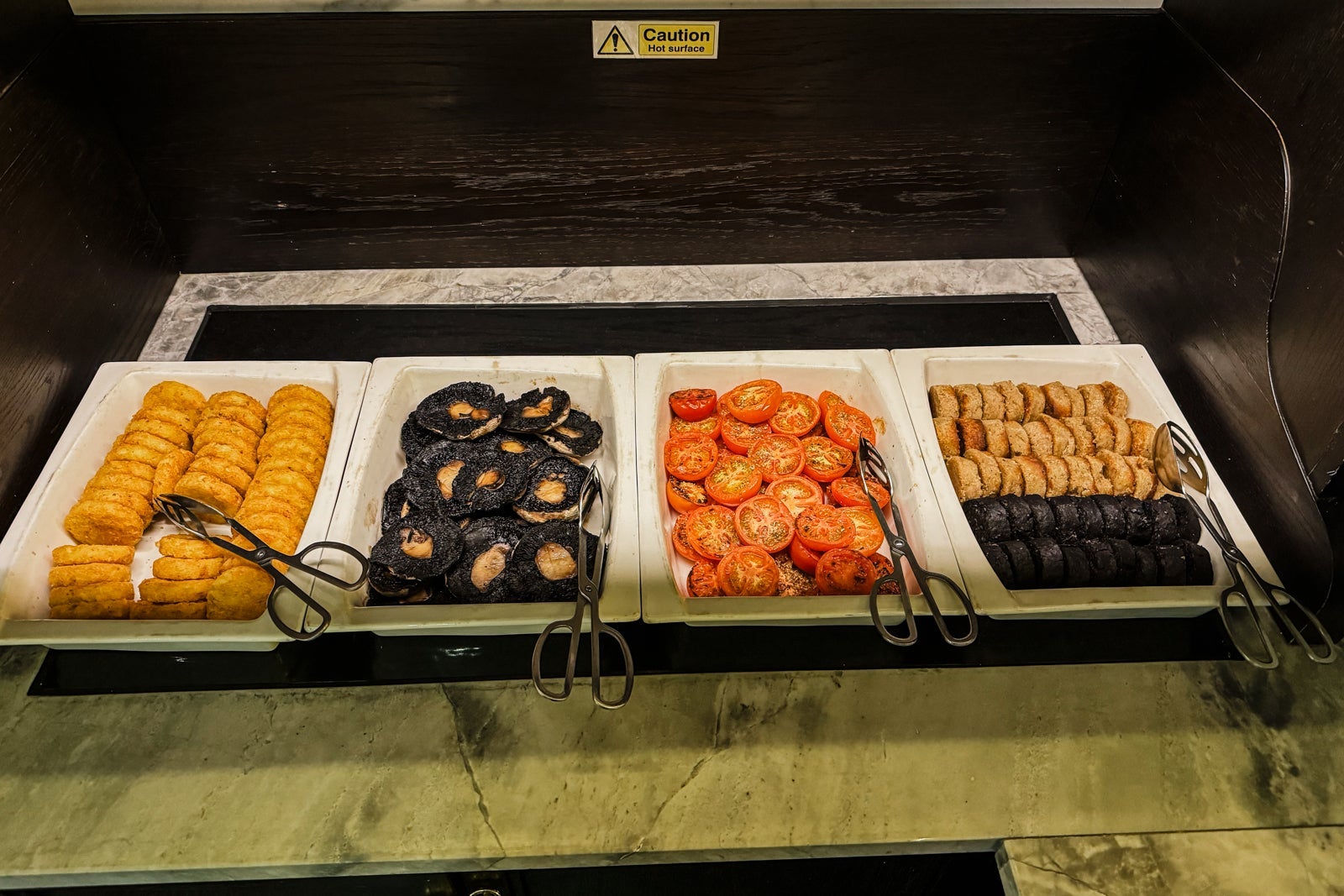 Breakfast buffet at the Conrad Dublin