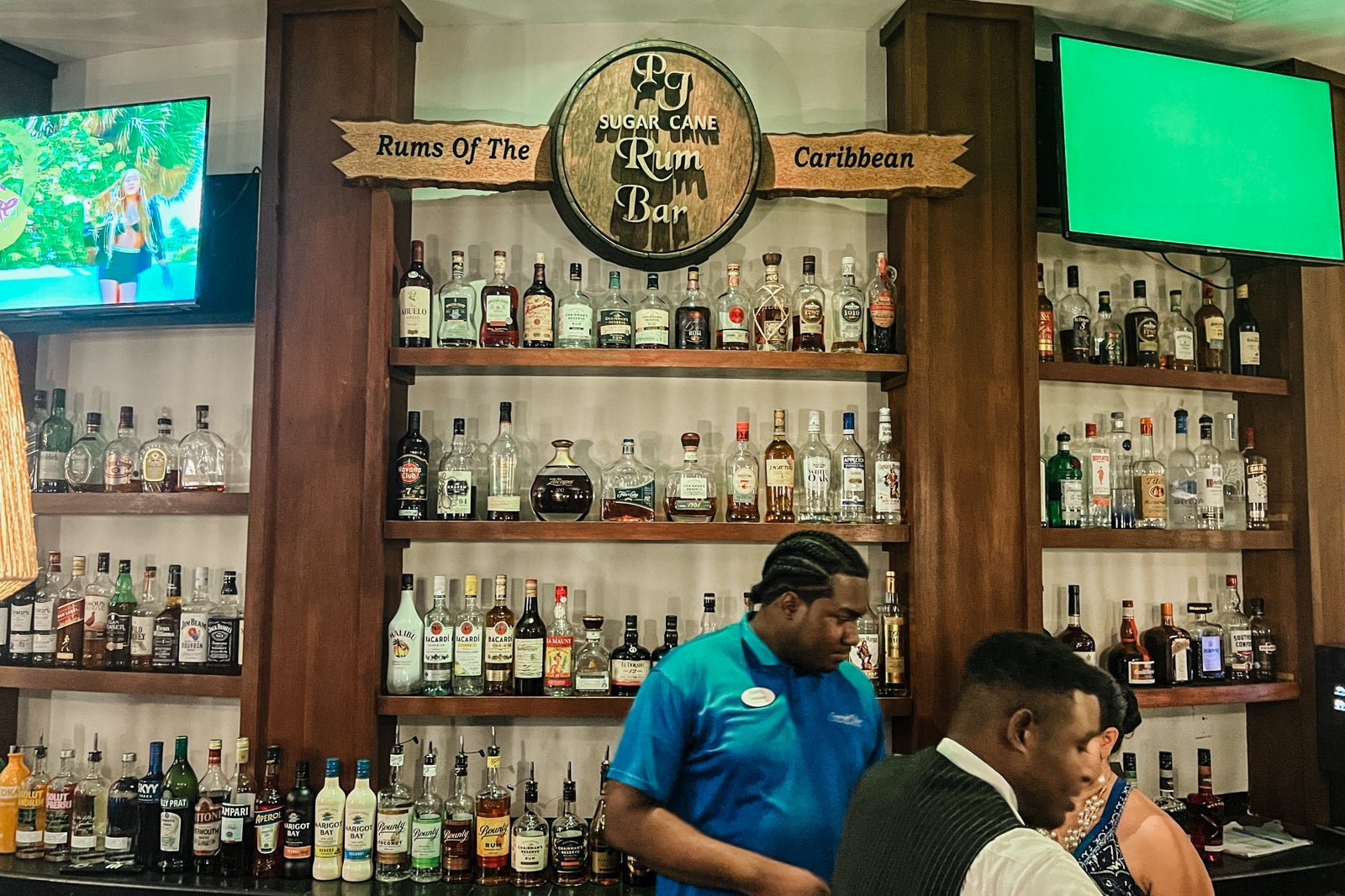 Rum tasting at Coconut Bay Beach Resort Spa St. Lucia