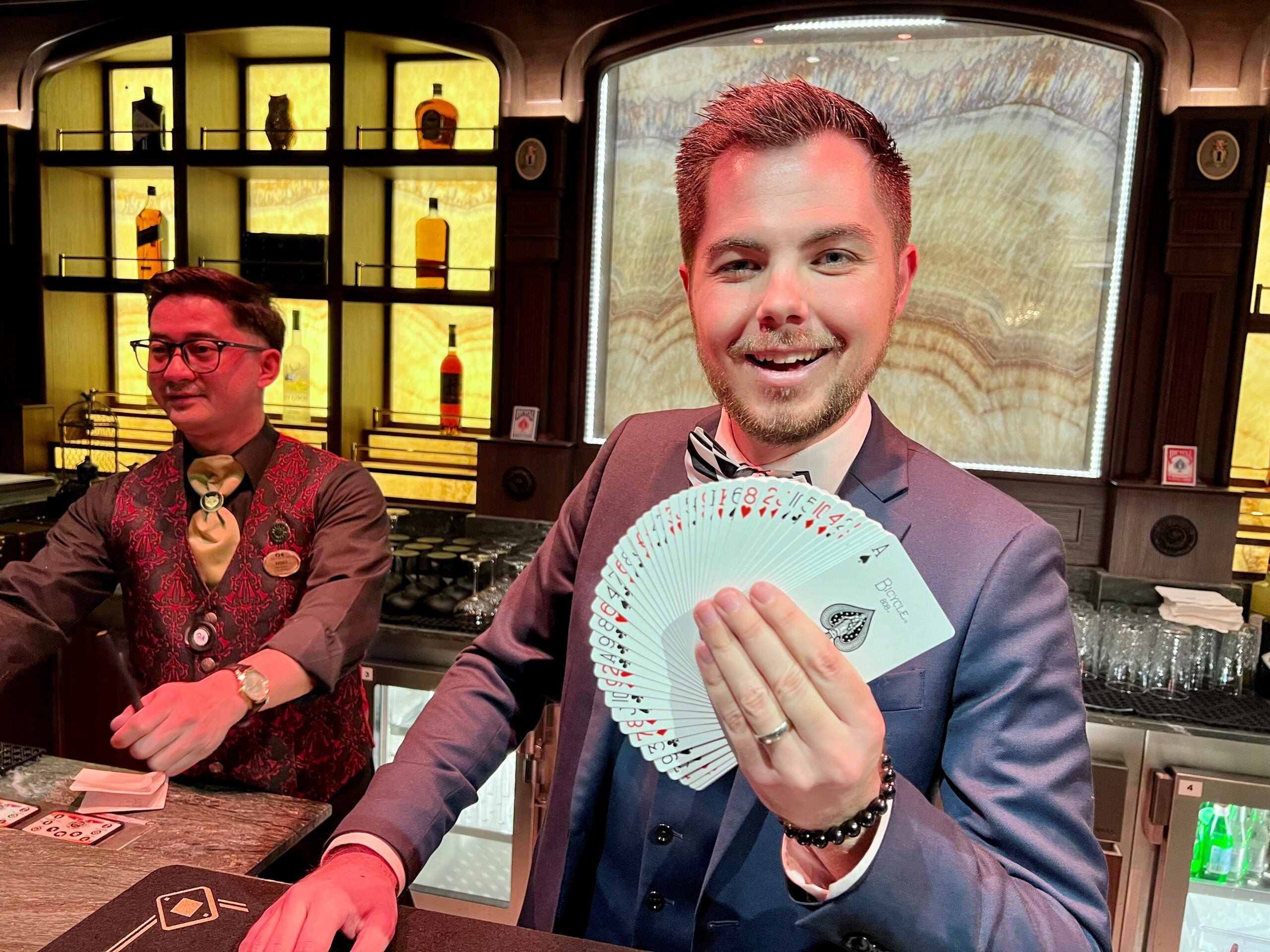 A magician at Spellbound