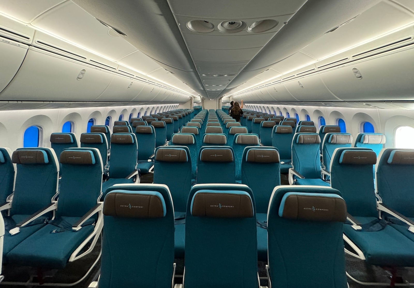 Hawaiian Airlines 787 interior