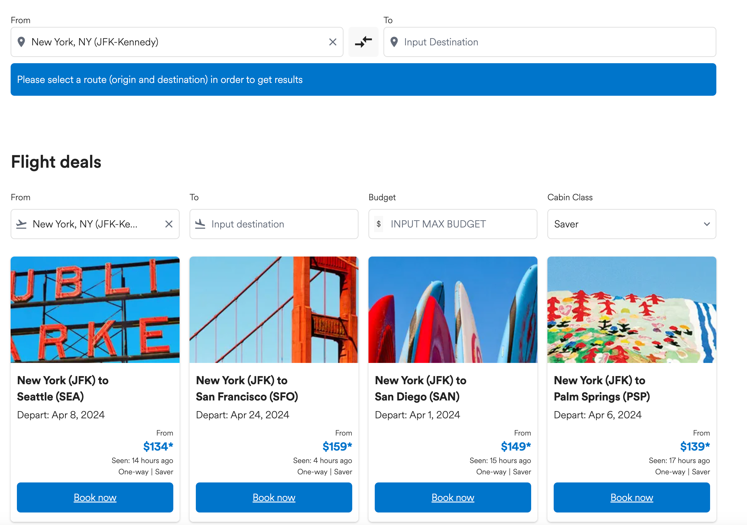All Access personalized deal page.