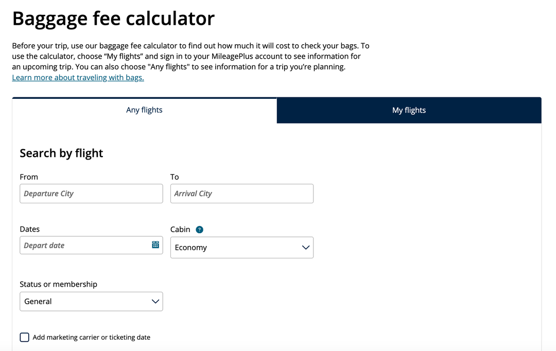 United Airlines baggage fees and how to avoid paying them - The Points Guy