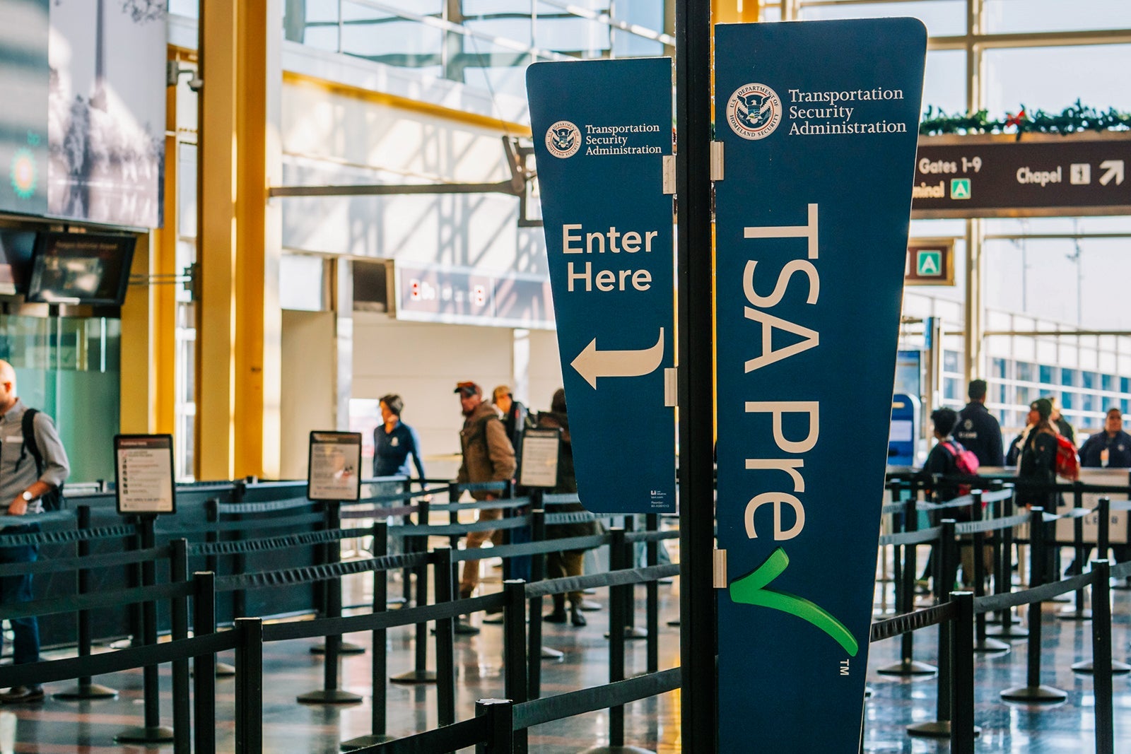 TSA PreCheck line