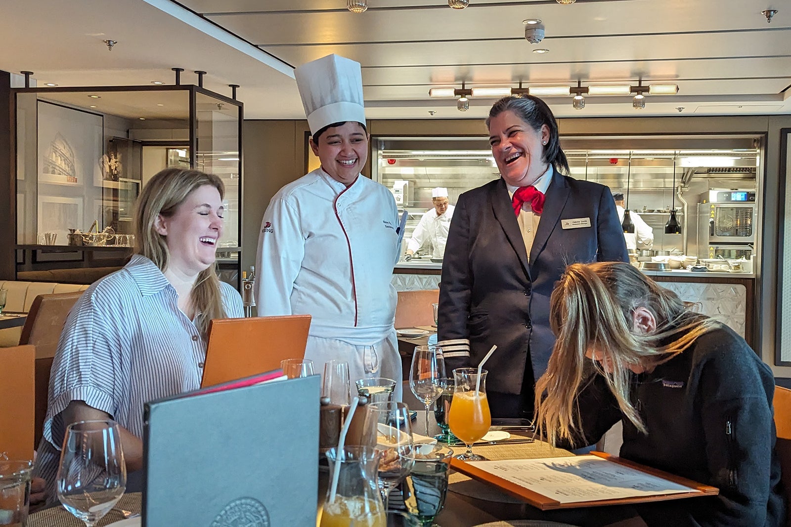 Chef and restaurant manager of Viking Polaris.