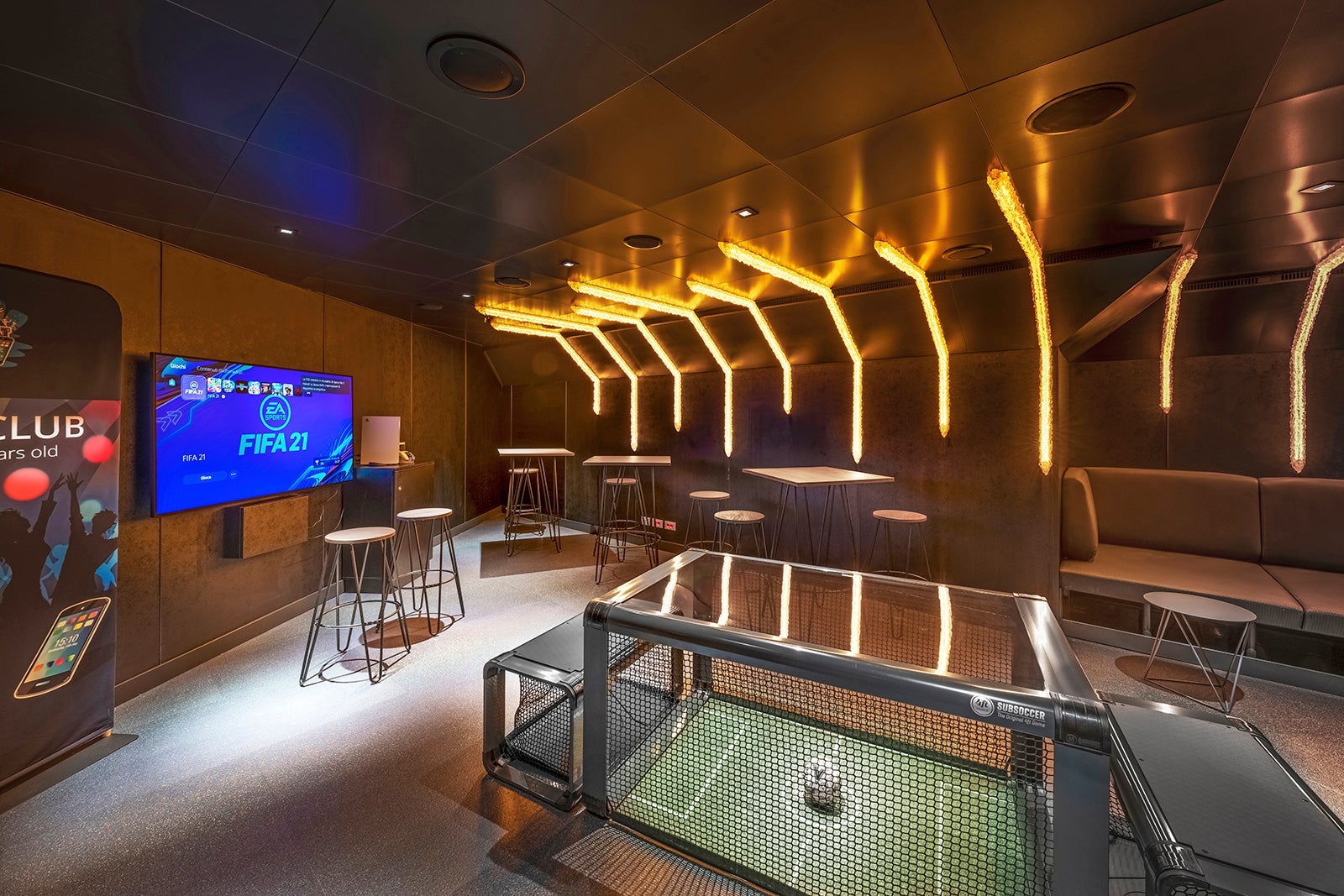 Teens Club on MSC Seashore.