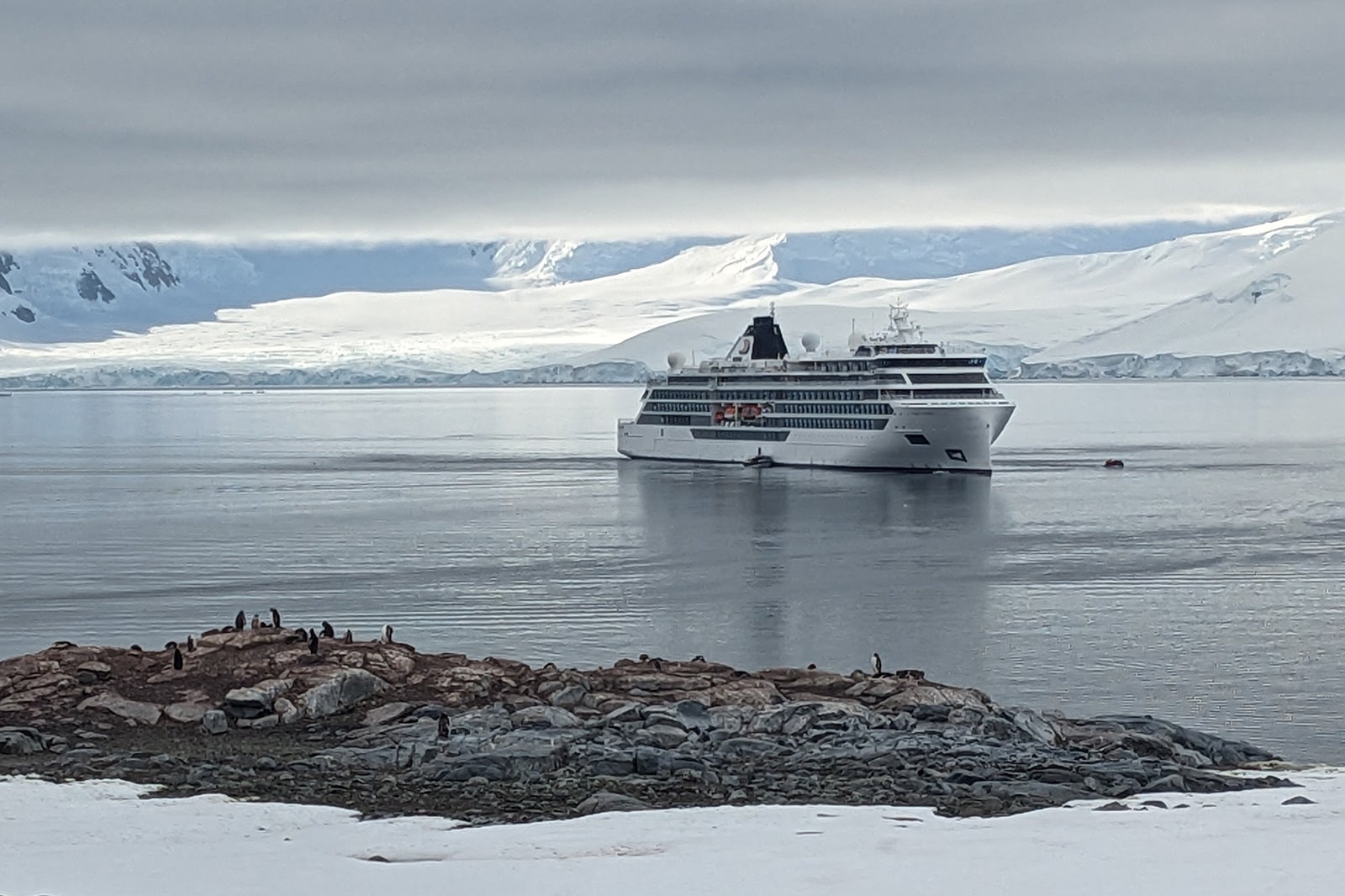Viking Polaris in Antarctica.