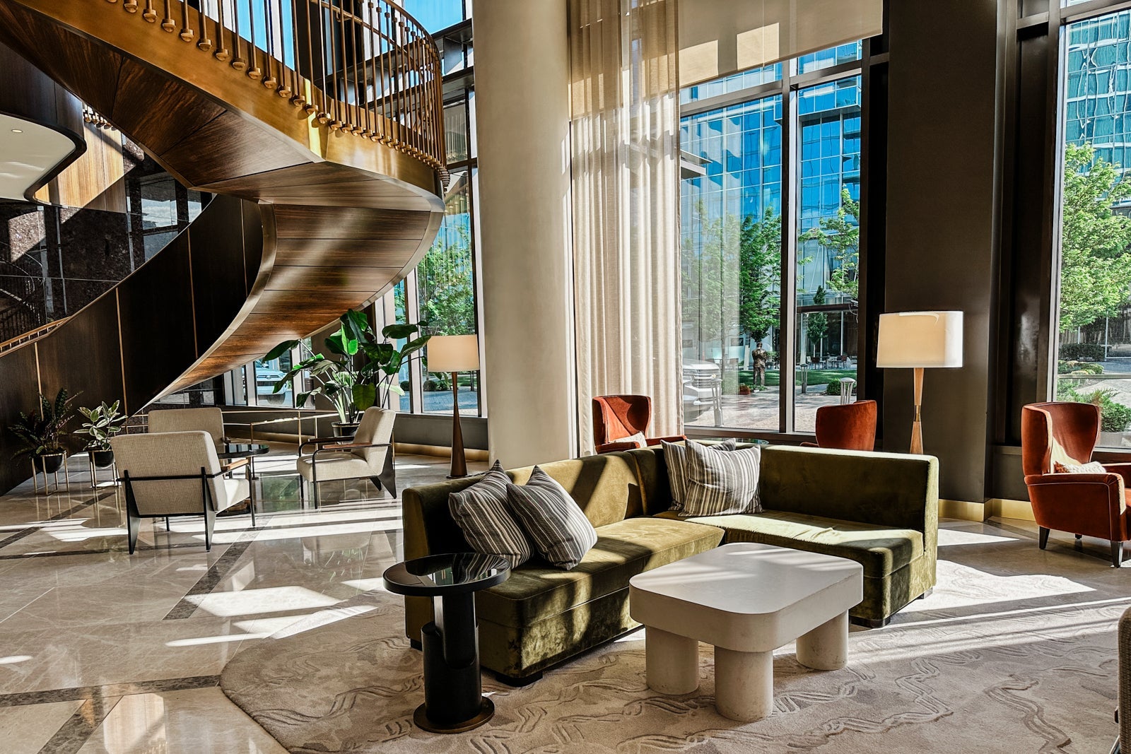 Lobby at the Conrad Nashville