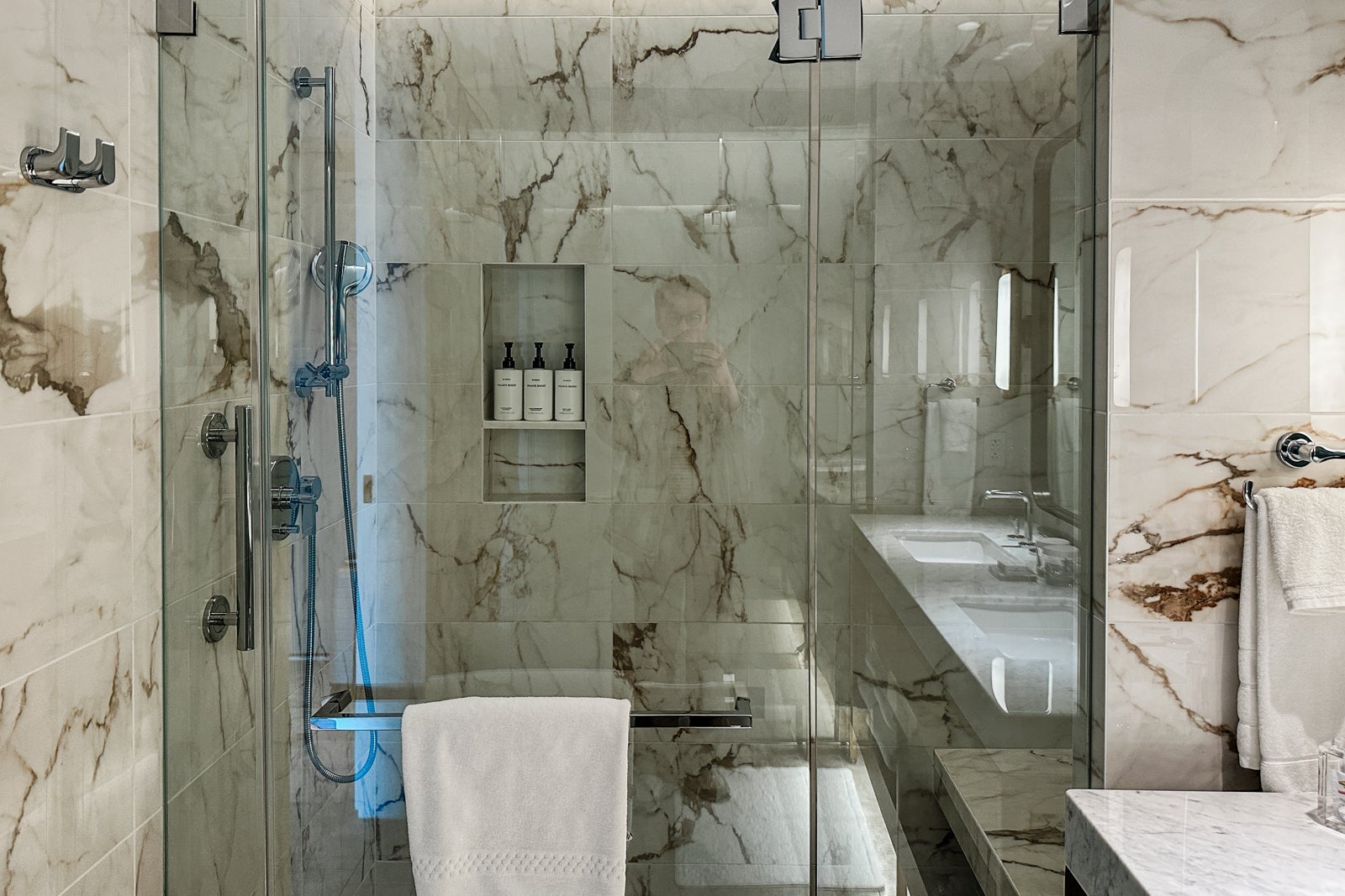 Shower at the Conrad Nashville