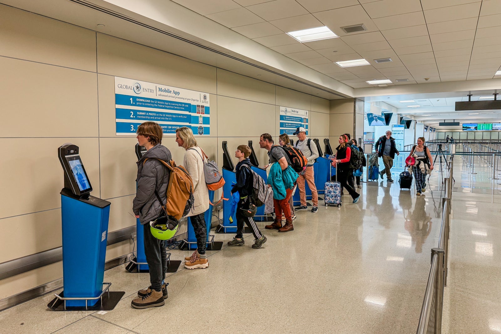 global entry kiosks