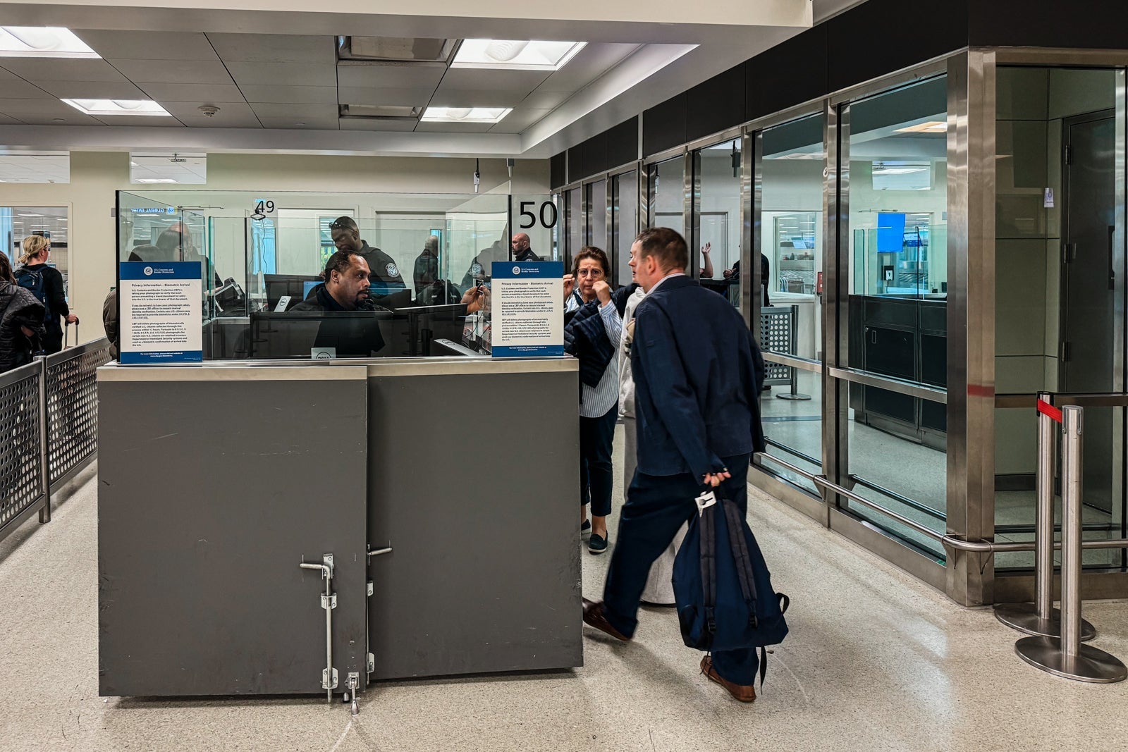 Global entry Dulles Airport line