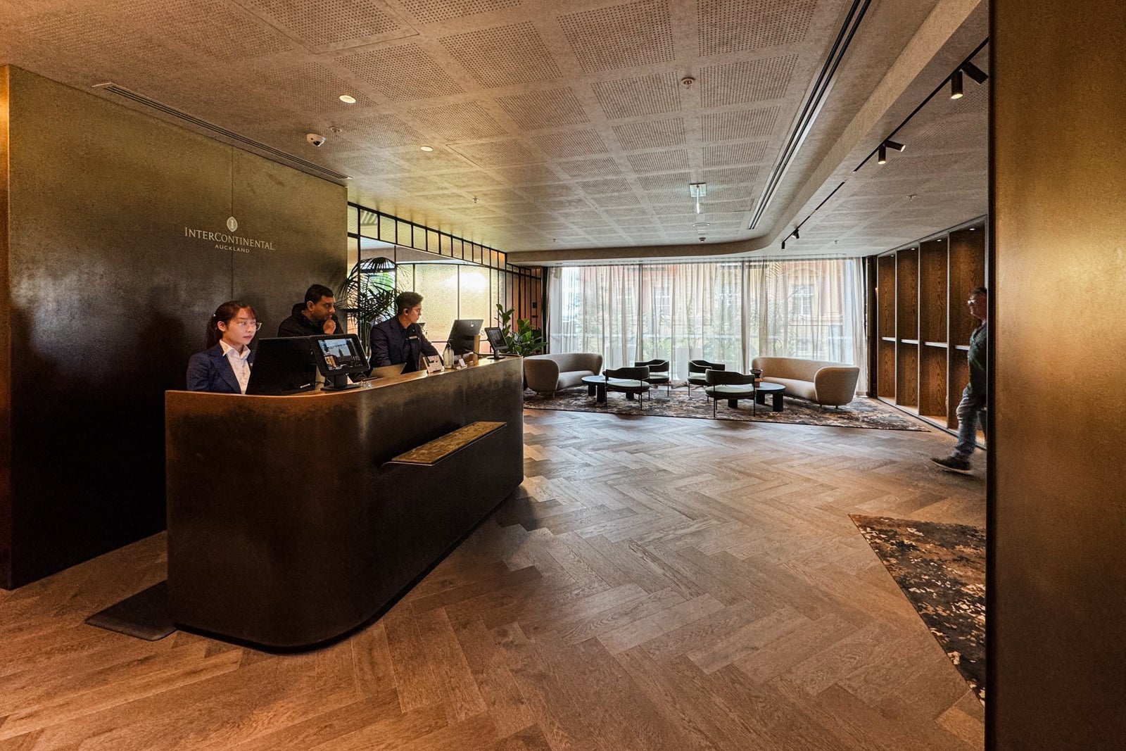 Intercontinential Auckland check-in