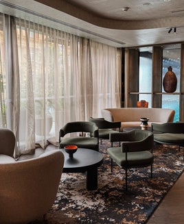 Intercontinential Auckland seating area