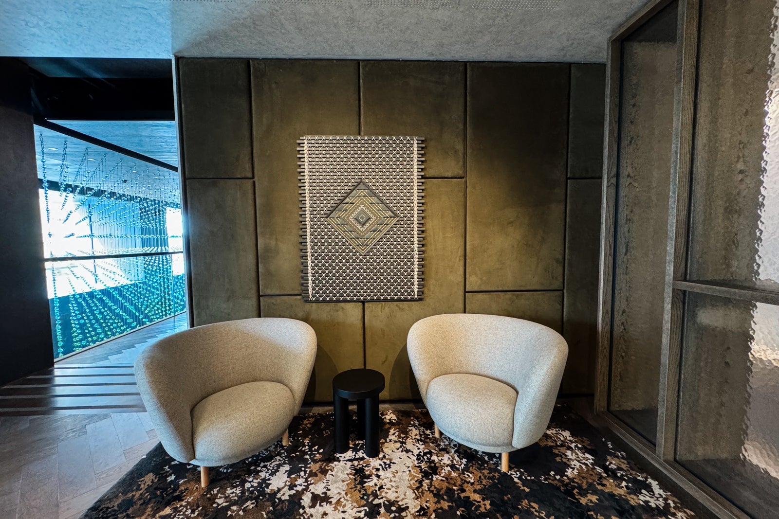 Intercontinential Auckland seating area