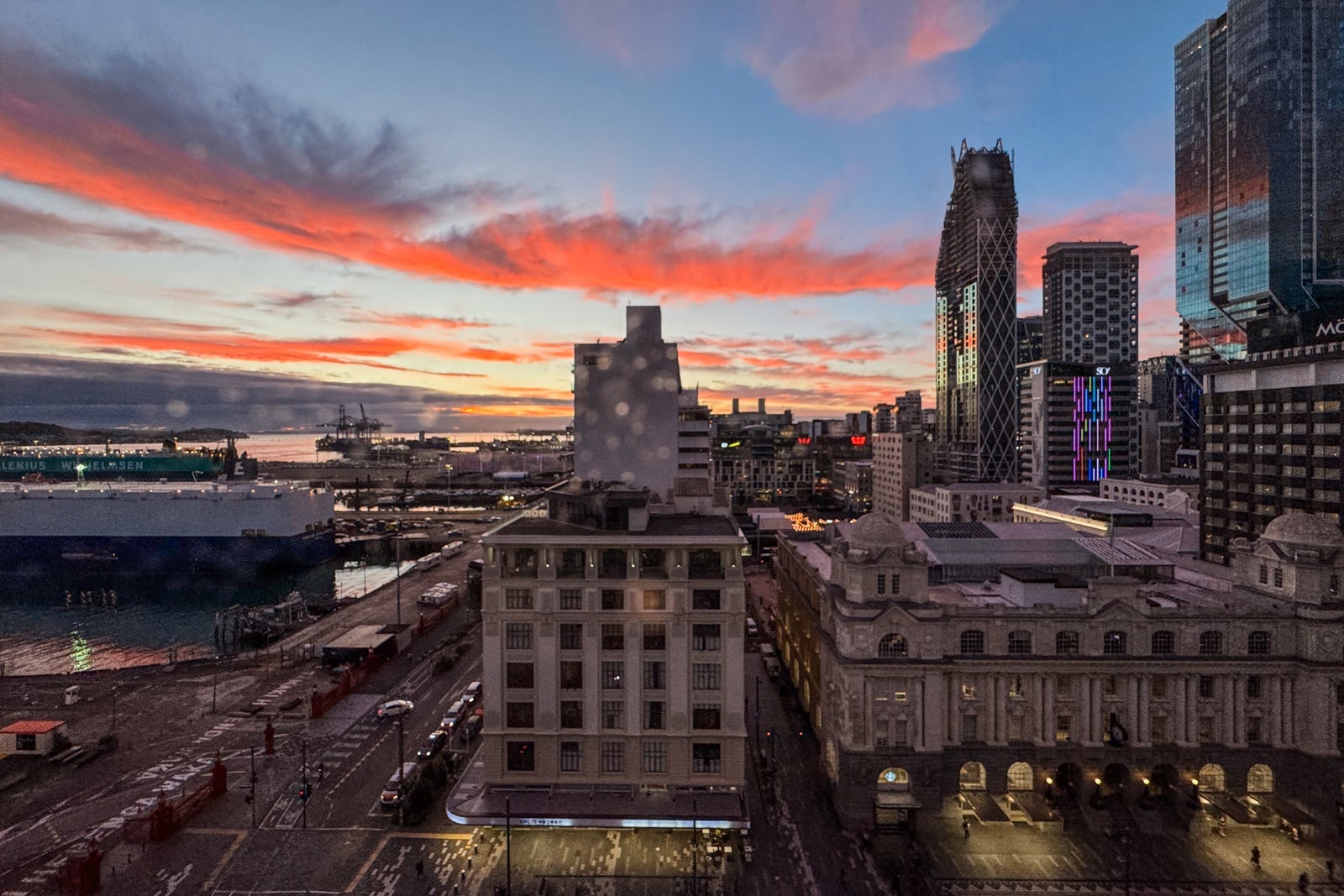 Intercontinential Auckland view
