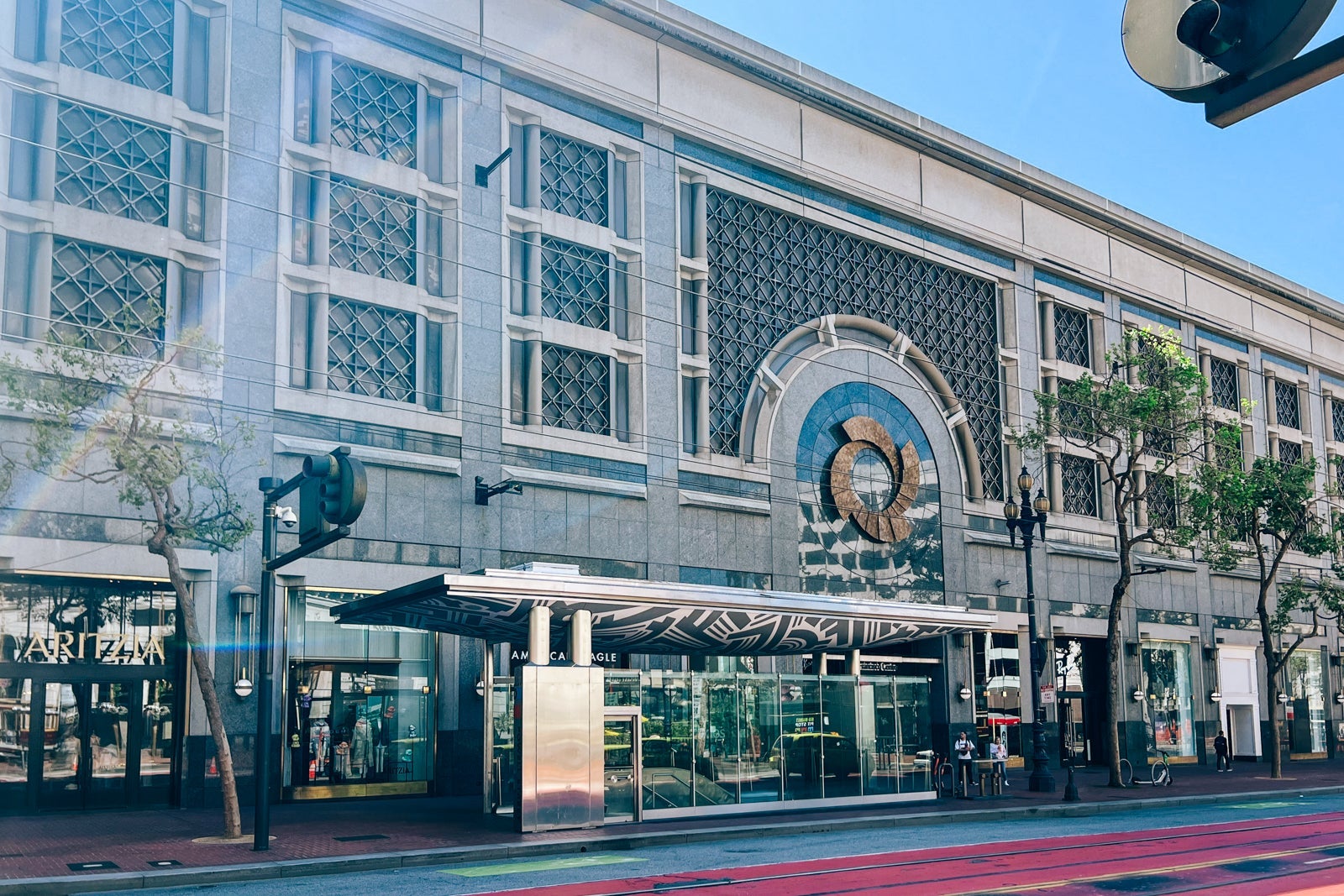 Shopping mall on Market Street in San Francisco