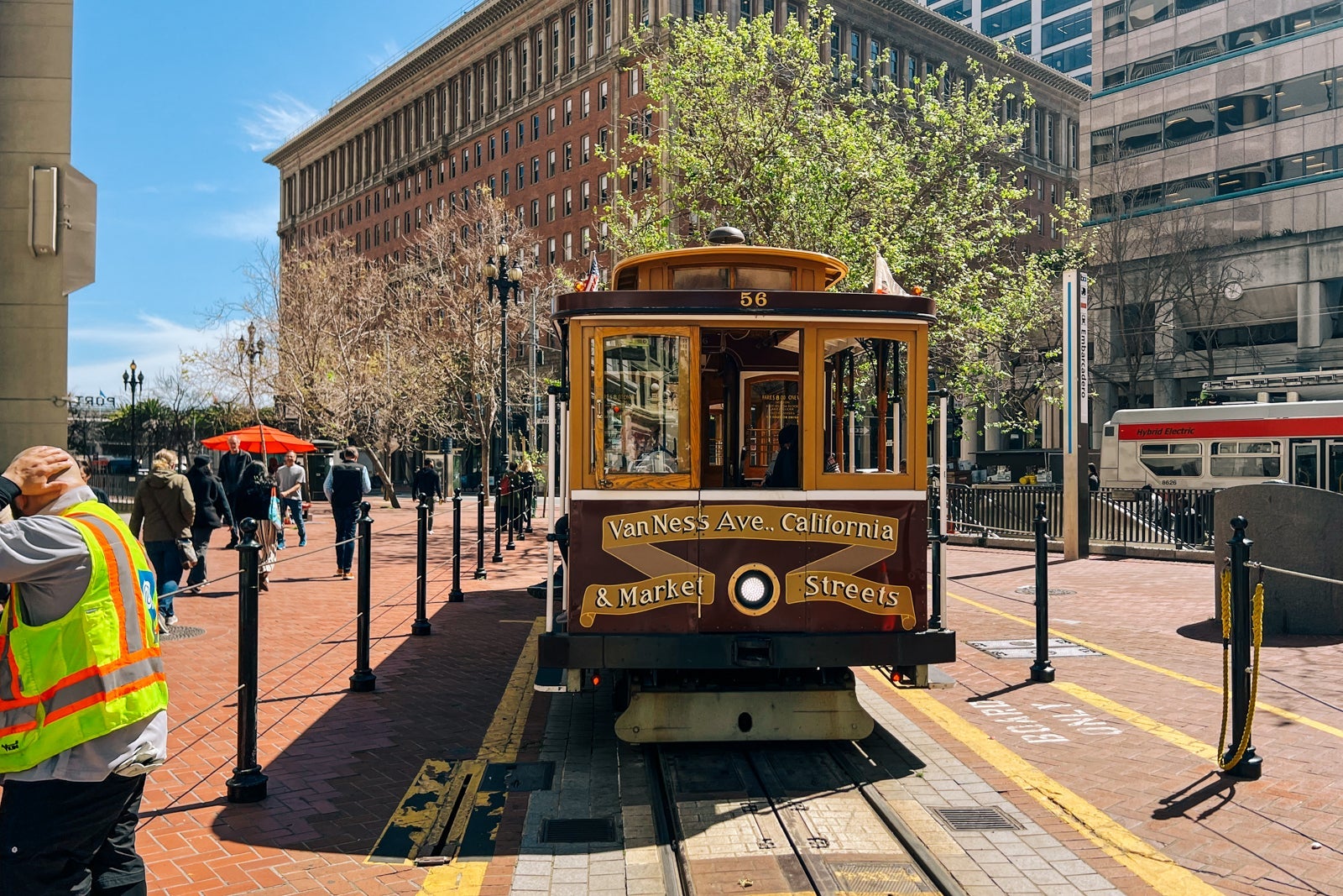 An old San Francisco tram