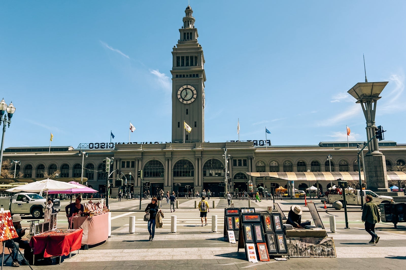 A square in San Francisco