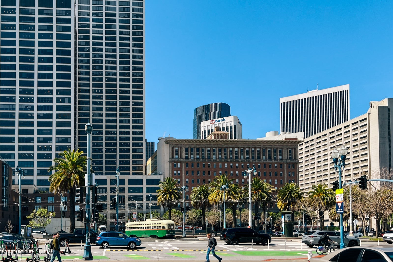 Person walking in San Francisco
