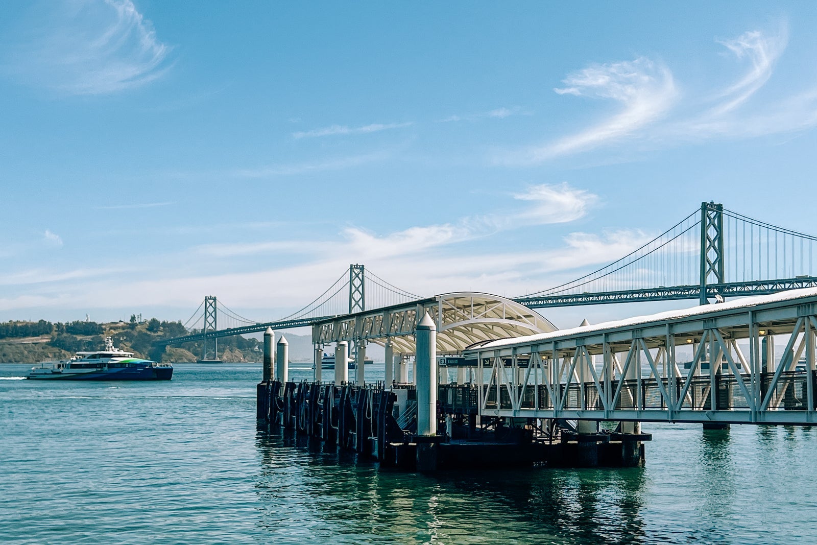 The San Francisco harbor