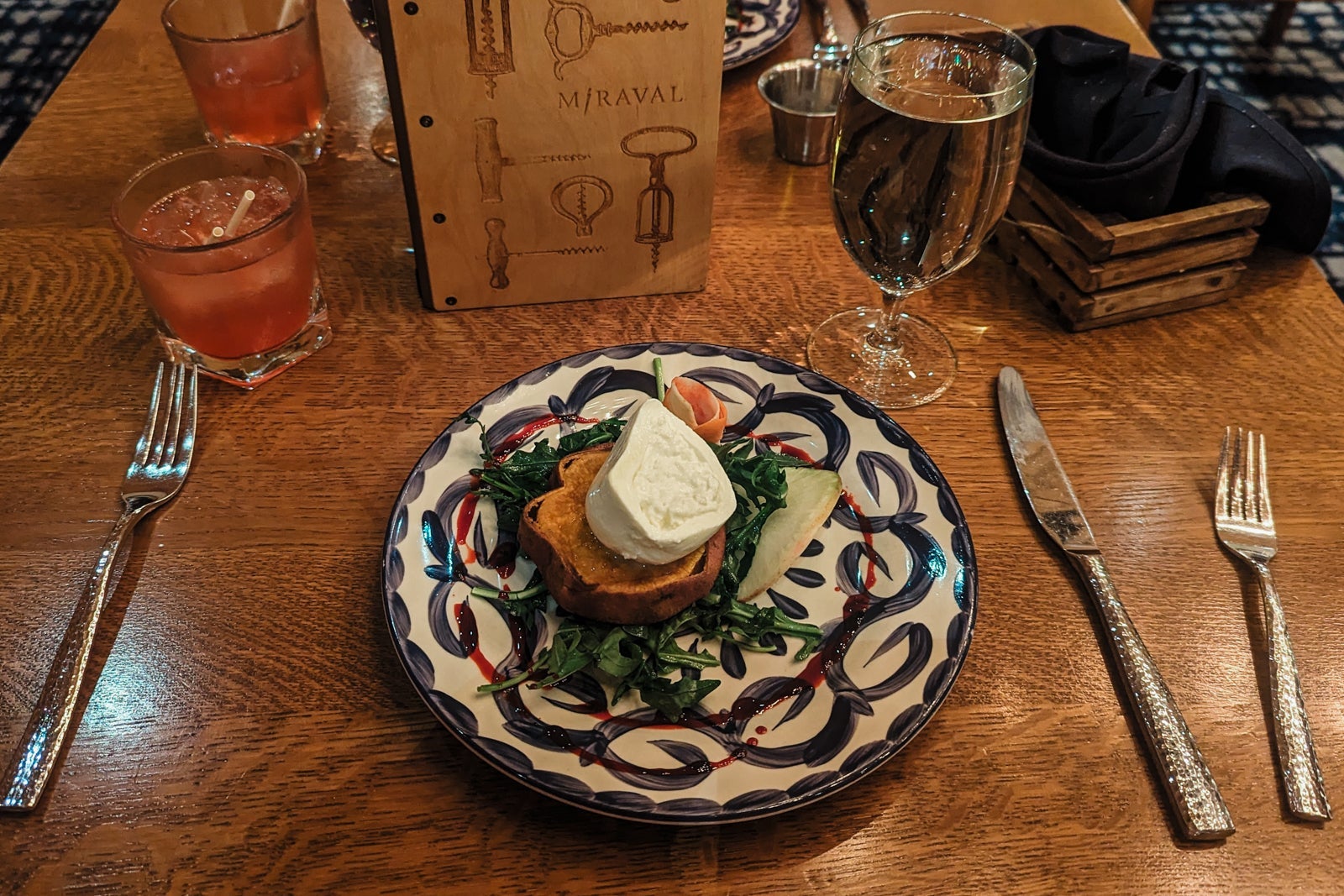 Miraval Austin appetizer