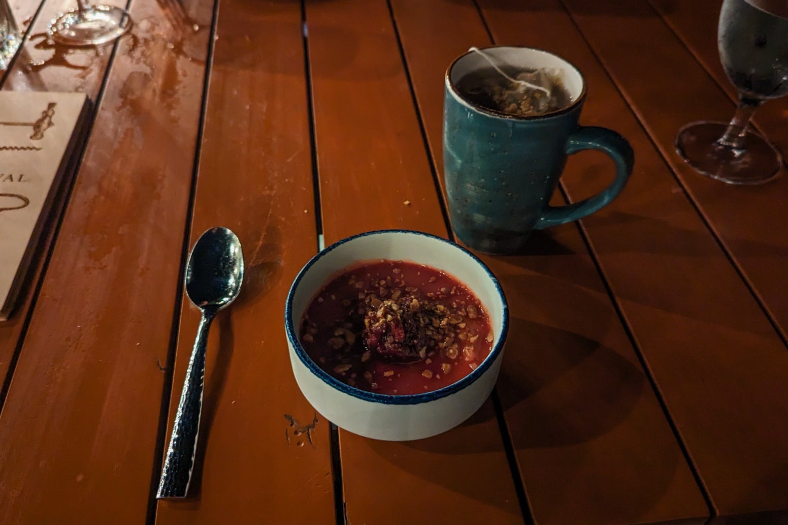 Miraval Austin dinner dessert