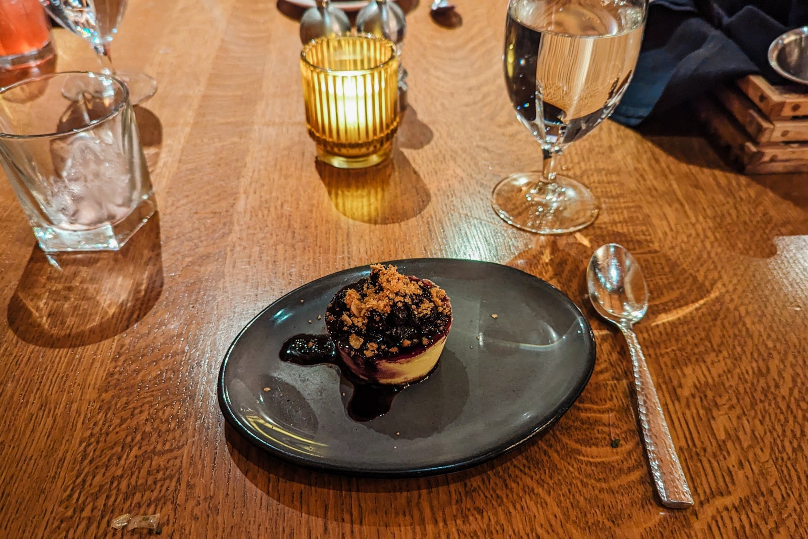 Miraval Austin dinner dessert