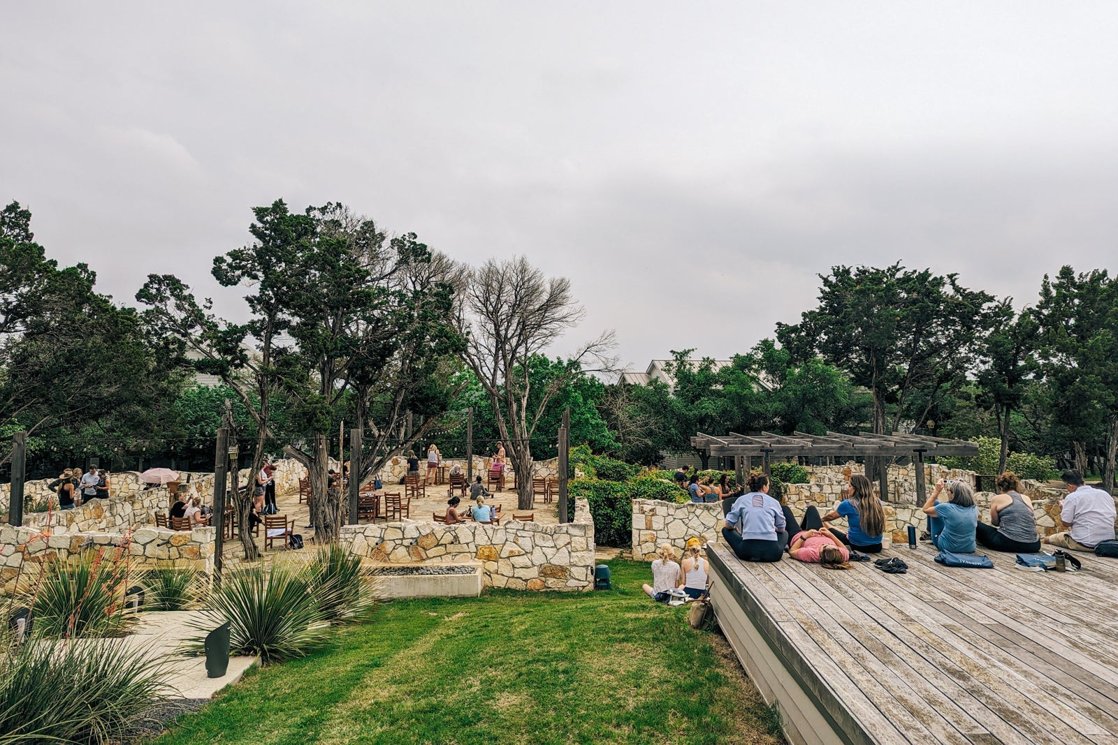 Miraval Austin sensory garden