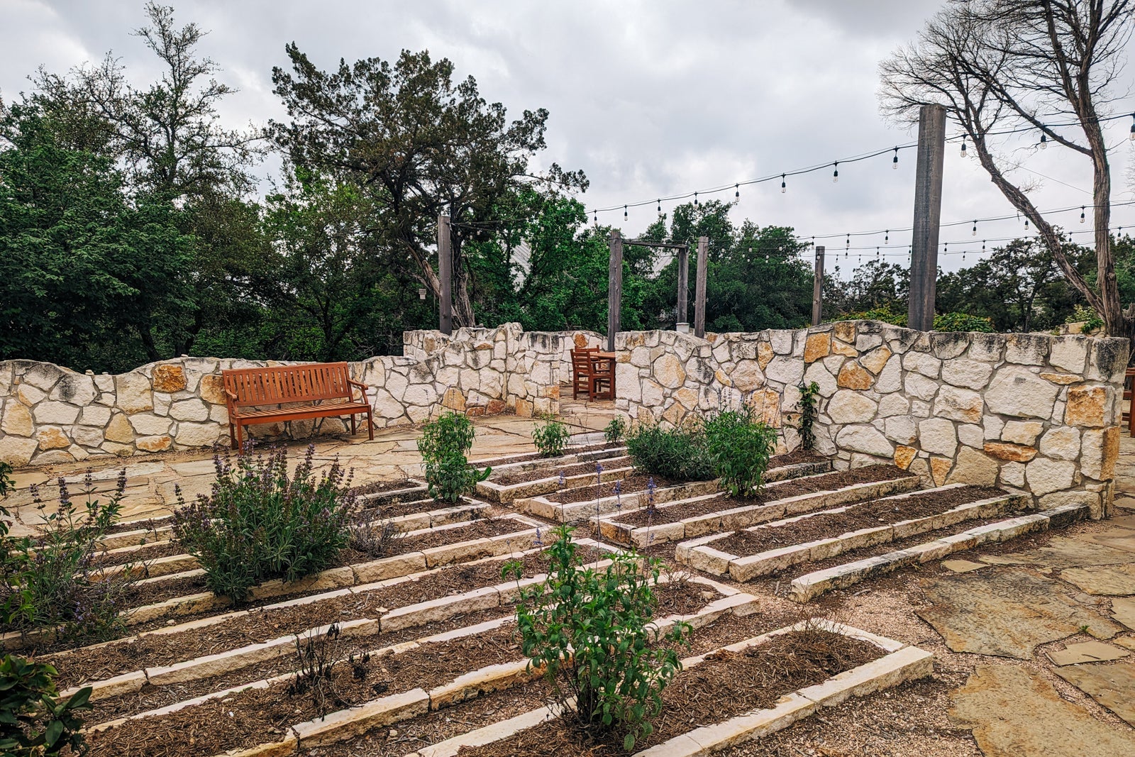 Miraval Austin sensory garden