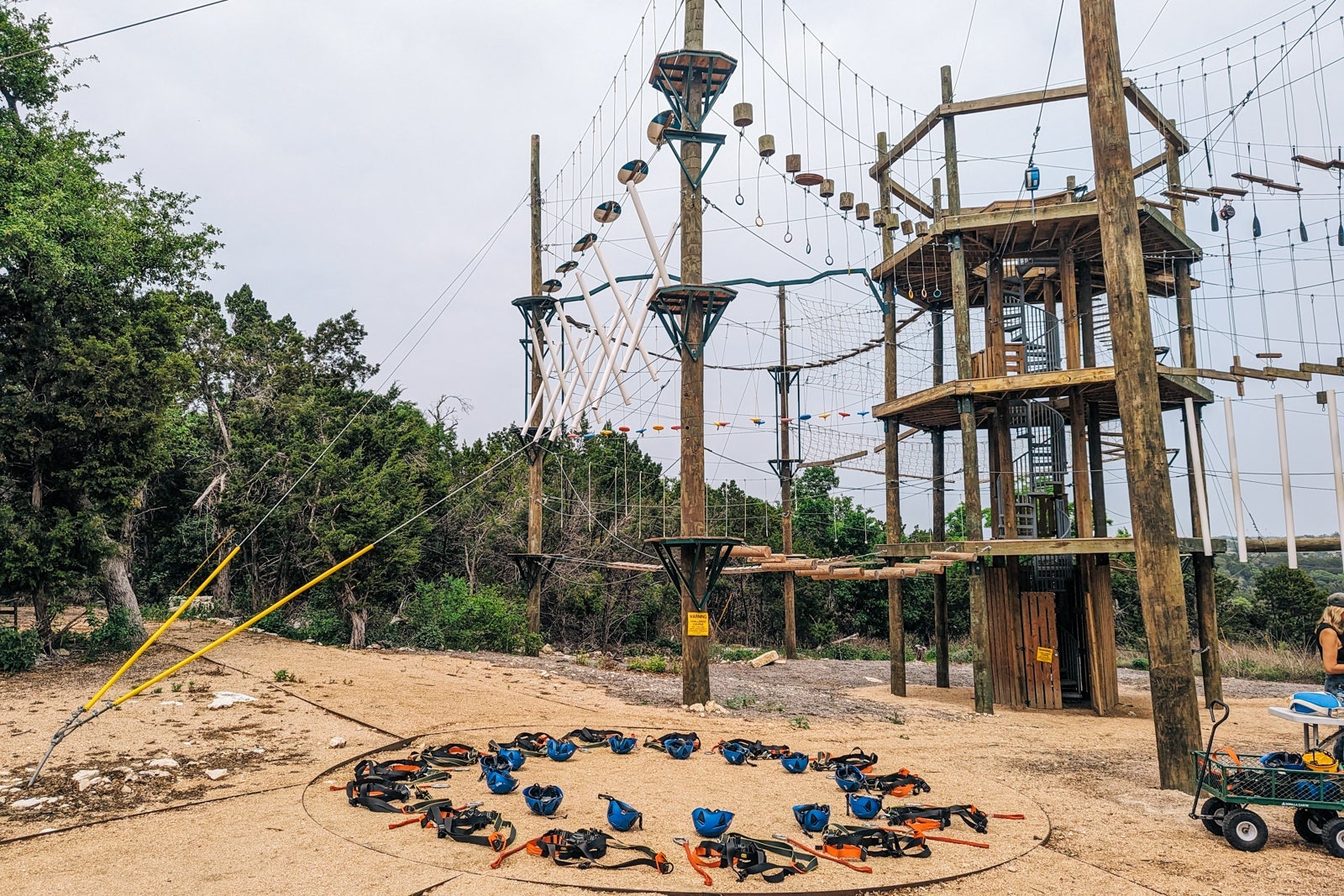 Miraval Austin challenge course