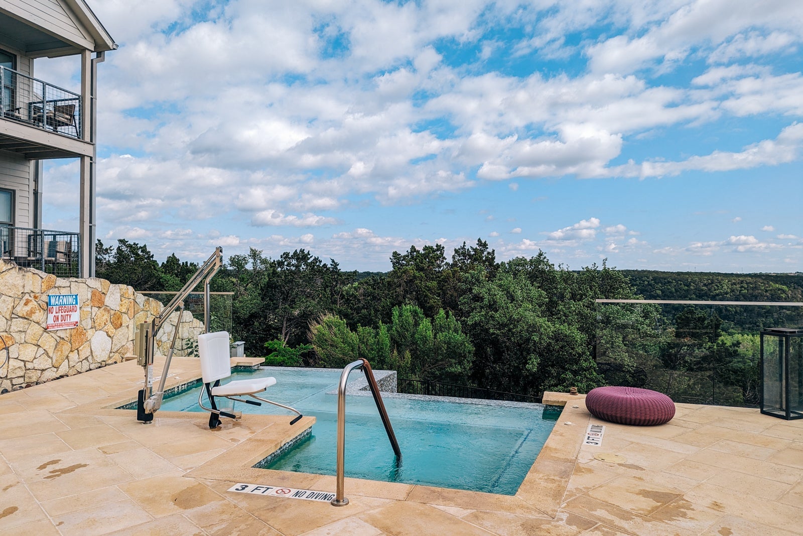 Miraval Austin hot tub
